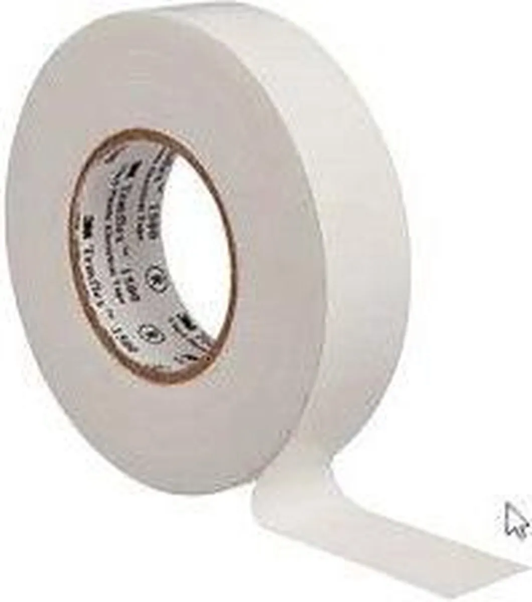 3M Temflex Isolatietape 15mm x 10m - Wit - afbeelding 6 van 6