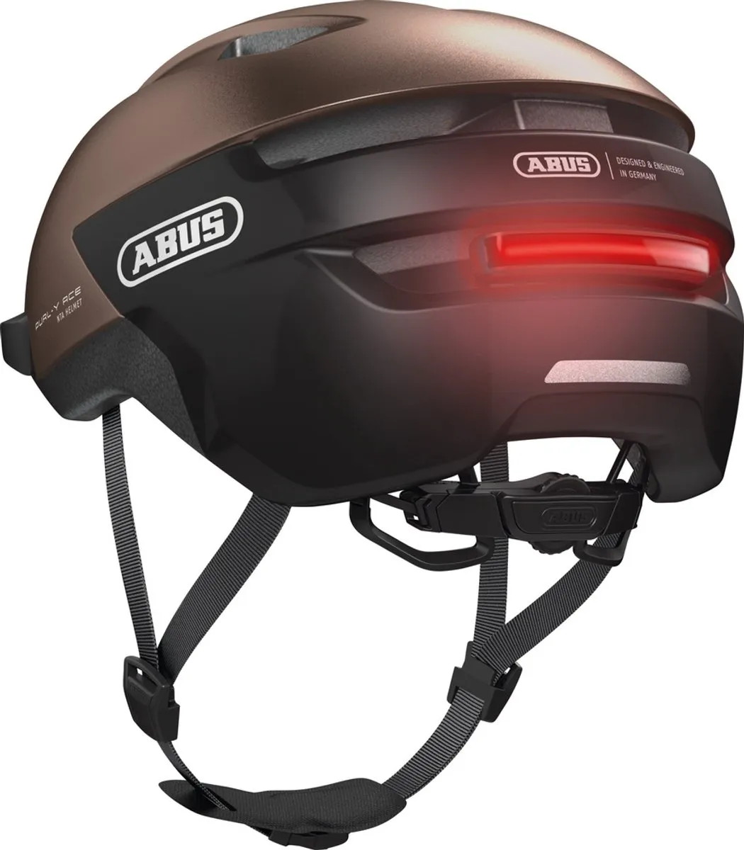 ABUS Purl-Y ACE Helm - L 57-61cm - Metallic Copper