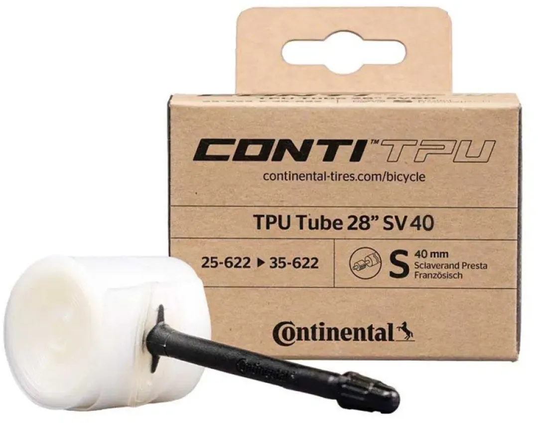 Continental TPU Tube S40 Binnenband 700C/25-35 - Transparant