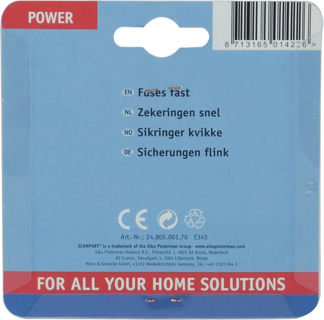 Scanpart Zekeringen 10A - 5 Stuks