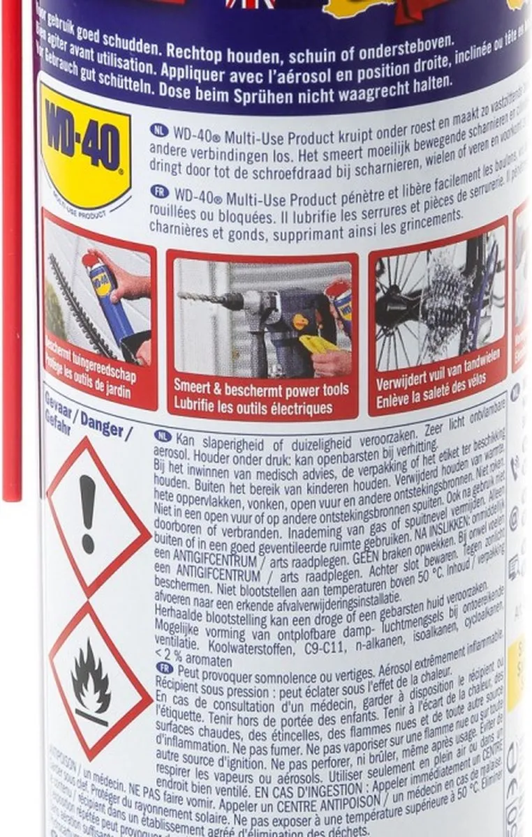 WD-40 Smart Straw 450ml - Vochtverdrijvend & Roestbeschermend - afbeelding 6 van 6