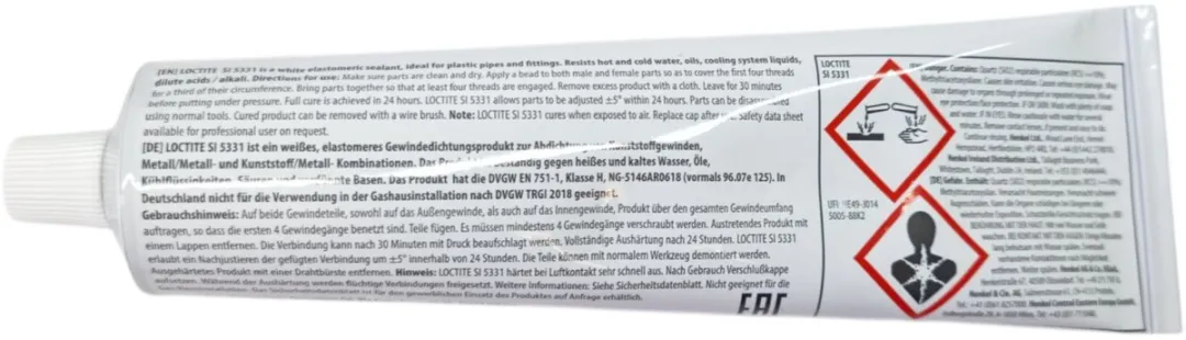 Loctite SI 5331 Schroefdraadafdichting - 100ml - Wit