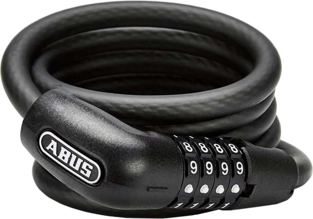 ABUS KabelTresor 6512C Cijfercodeslot 180x12mm - Zwart