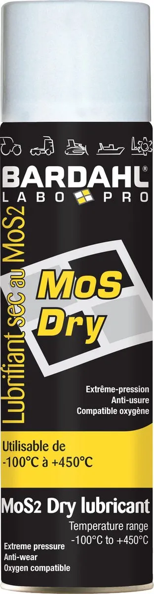 Bardahl MoS2 Droog Smeermiddel 400ml