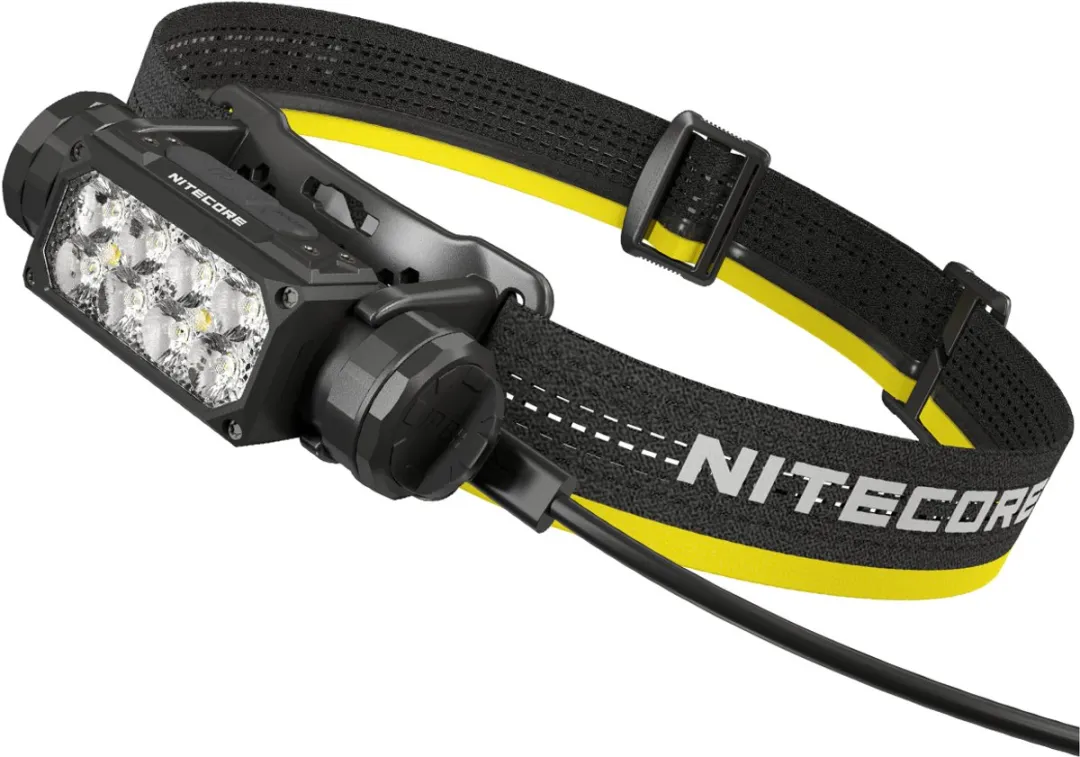 Nitecore HC65 UHE Hoofdlamp - Skyline Grey