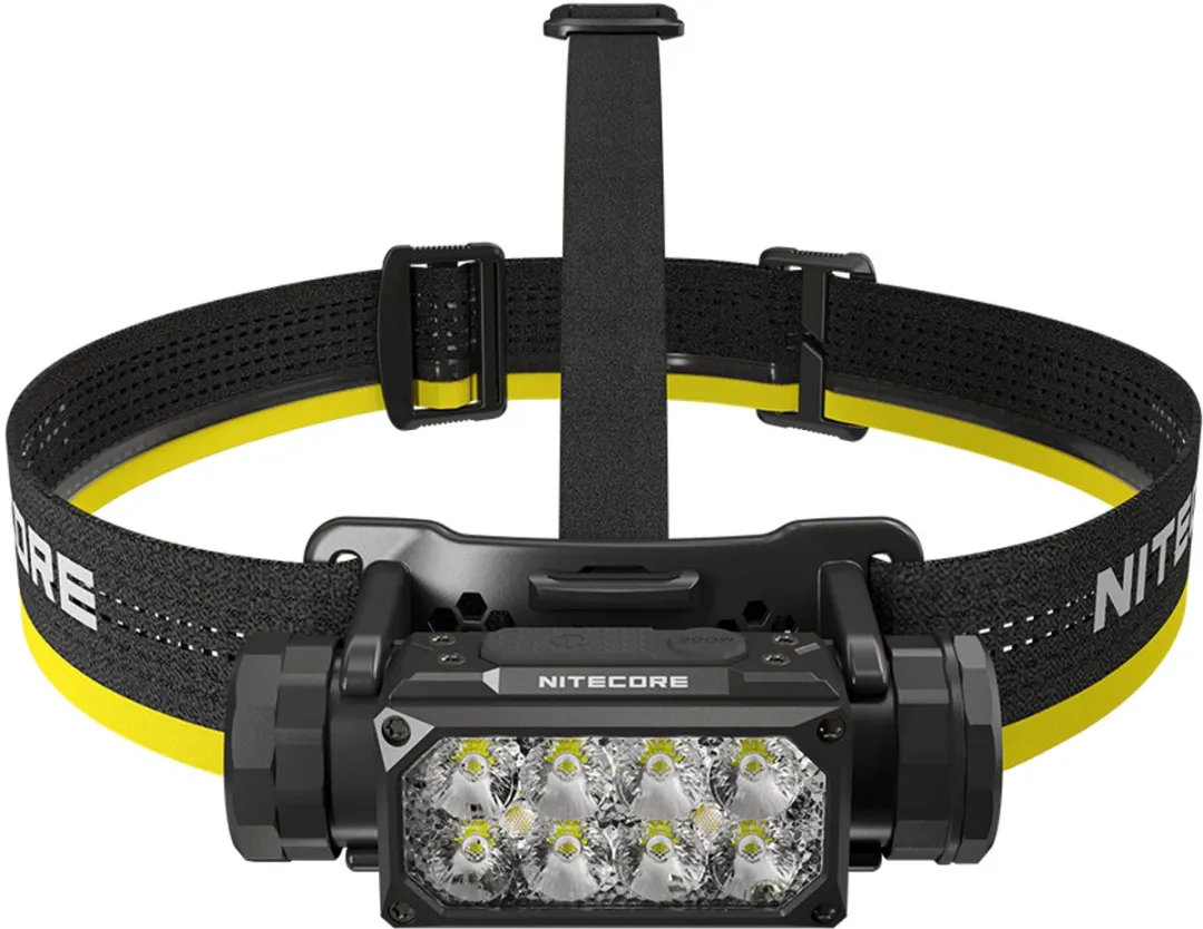 Nitecore HC65 UHE Hoofdlamp - Skyline Grey