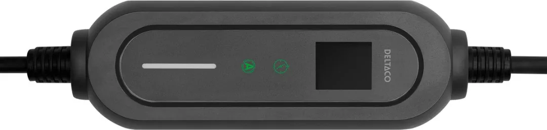 Deltaco e-Charge Kabel Type 2 - 3,6kW - Zwart