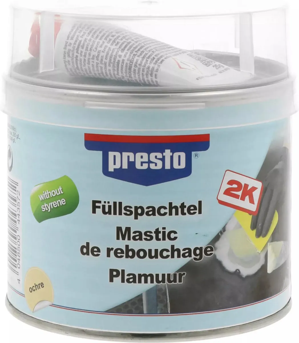 Presto Polyesterplamuur Oker 1L