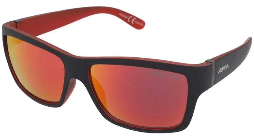 Alpina Kacey Bril - Rood/Zwart