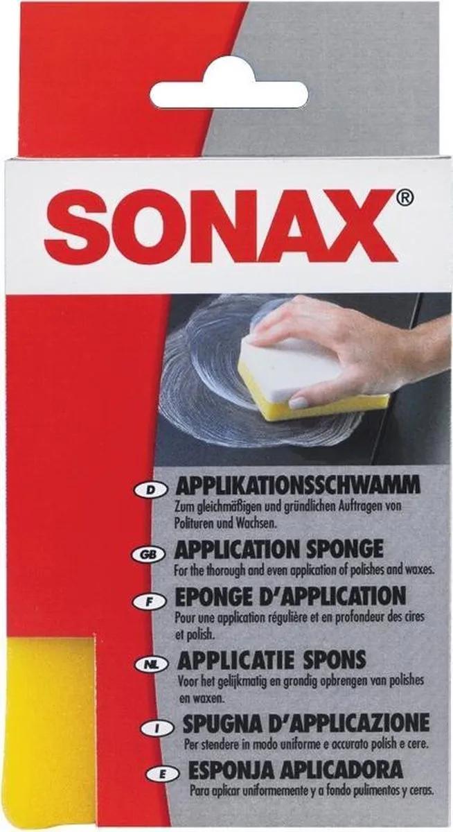 Sonax Applicatiespons