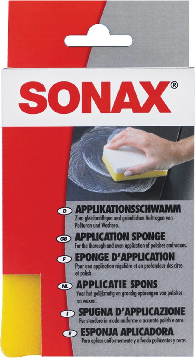 Sonax Applicatiespons