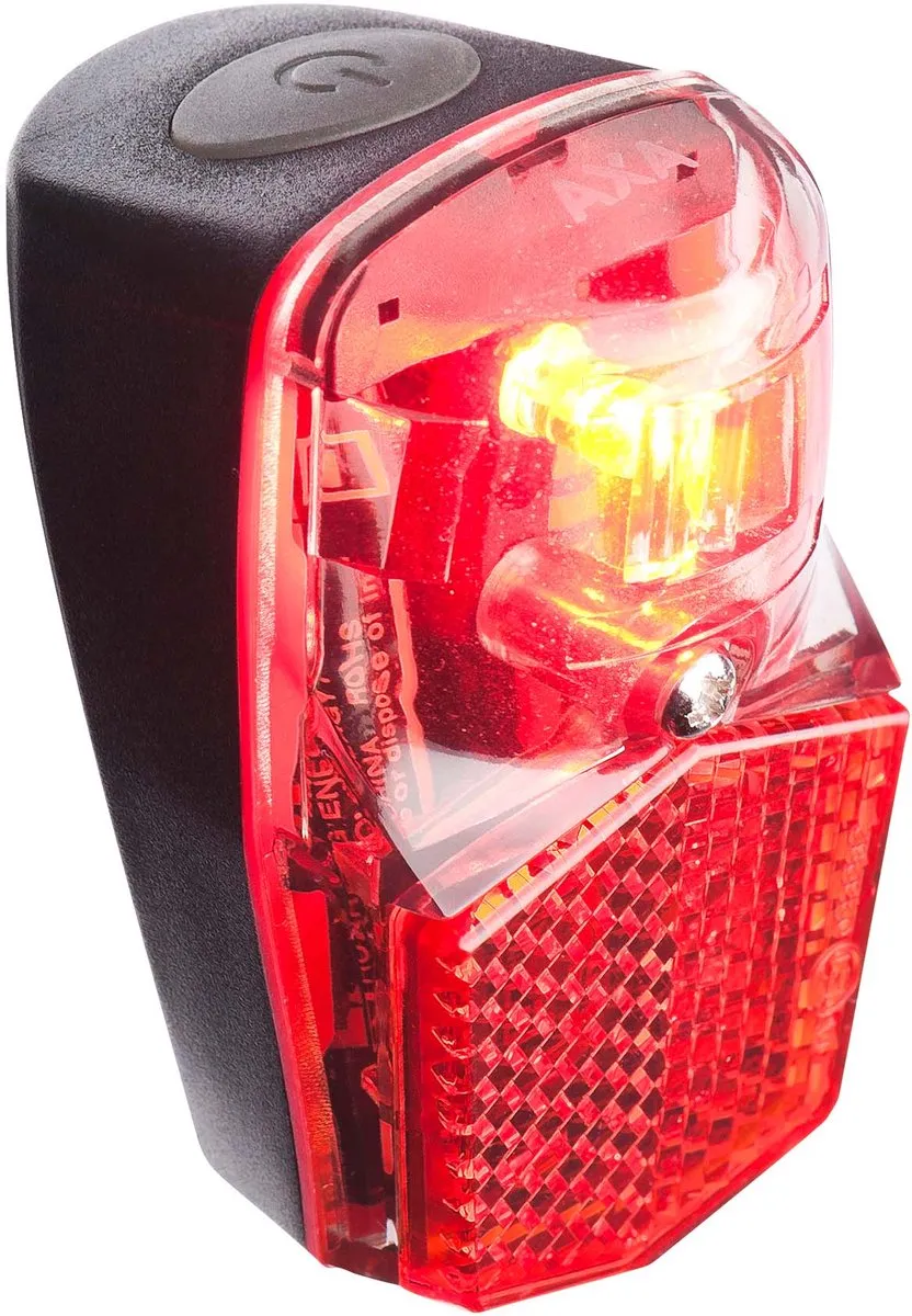 AXA Run Compact Achterlicht - Rood - 500m Zichtbaarheid