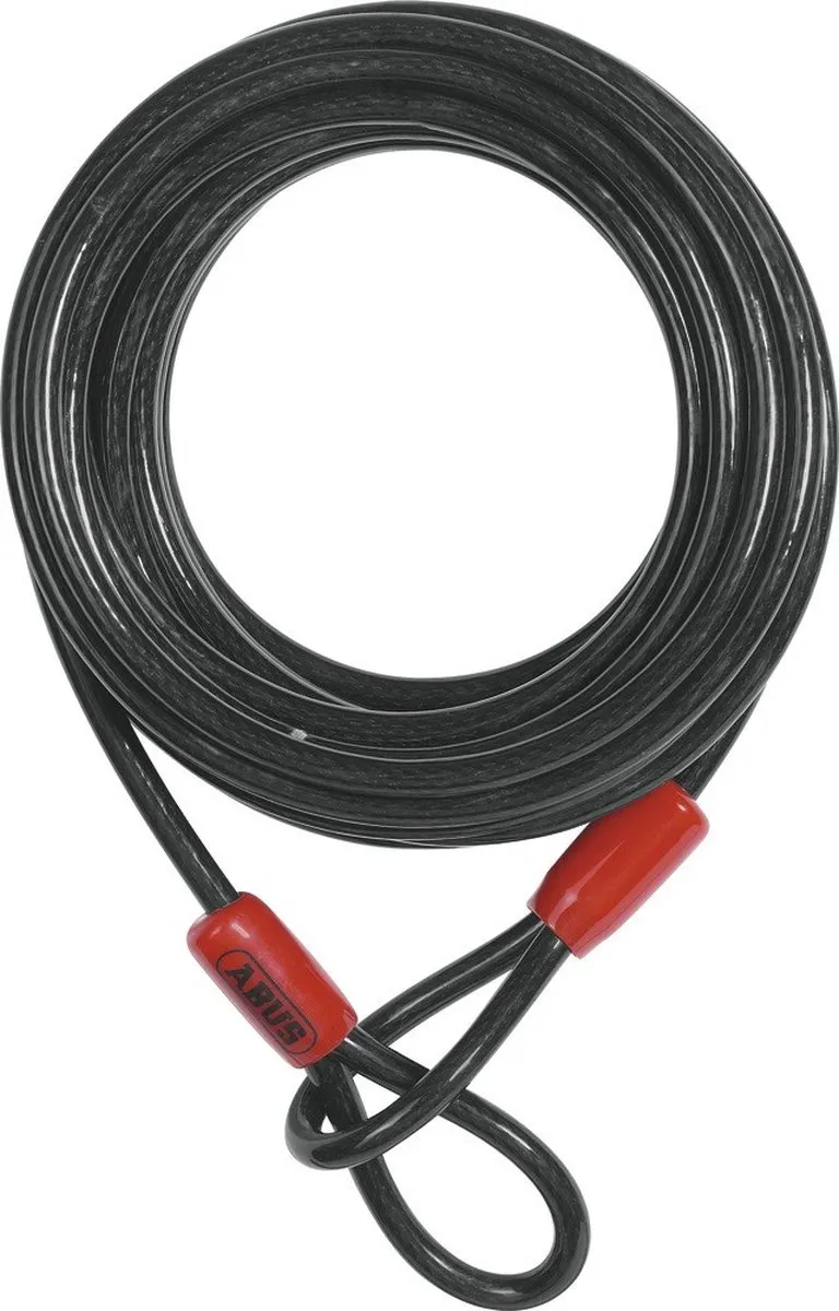 ABUS Cobra Kabelslot 1000mm x 10mm - Zwart