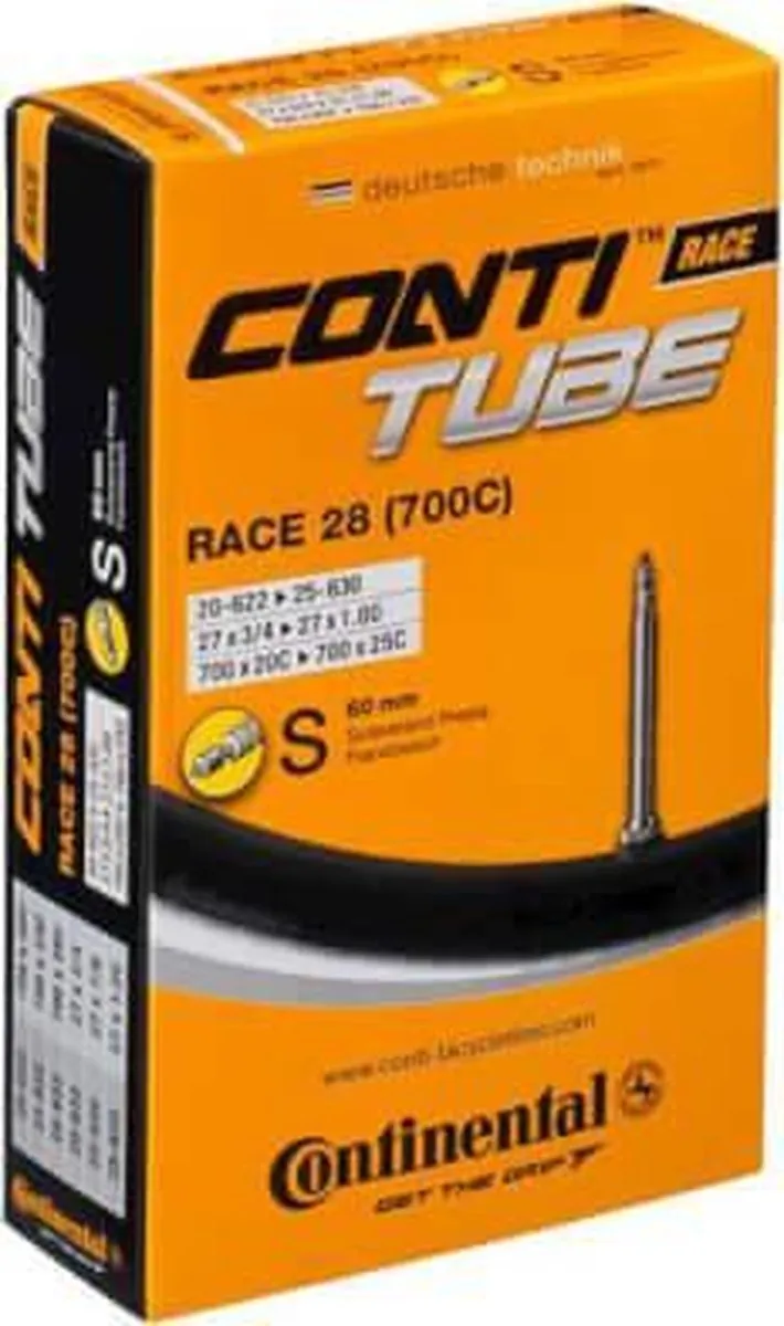 Continental Race Presta Binnenband 700x20-25 - 60mm - Zwart