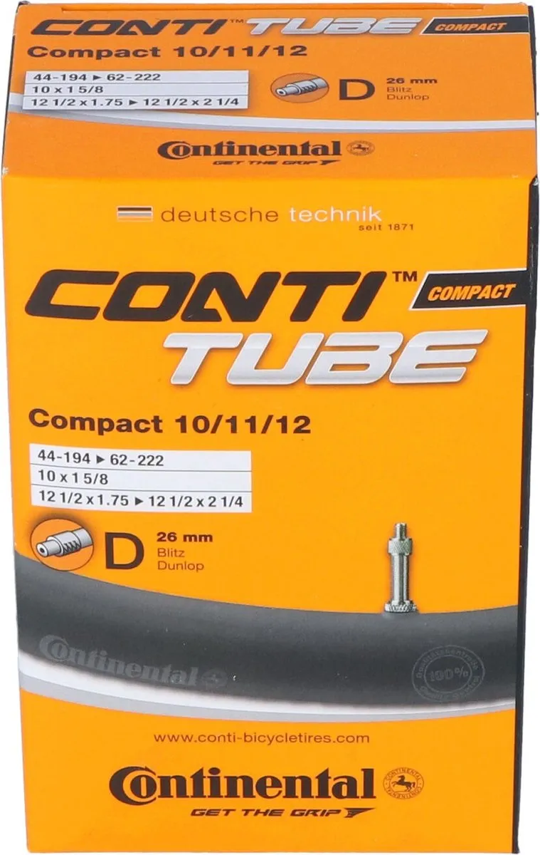 Continental Compact 44-194 Binnenband 12"