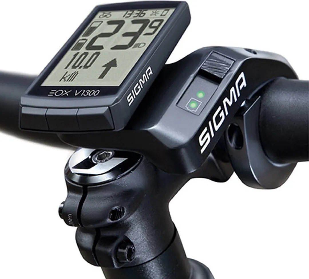 Sigma EOX View 1300 Fietscomputer - Zwart