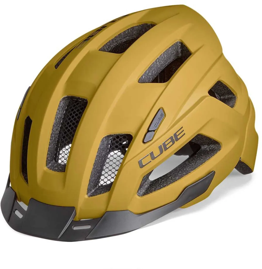 Cube Cinity Fietshelm - 49-55cm - Okergeel - afbeelding 6 van 6