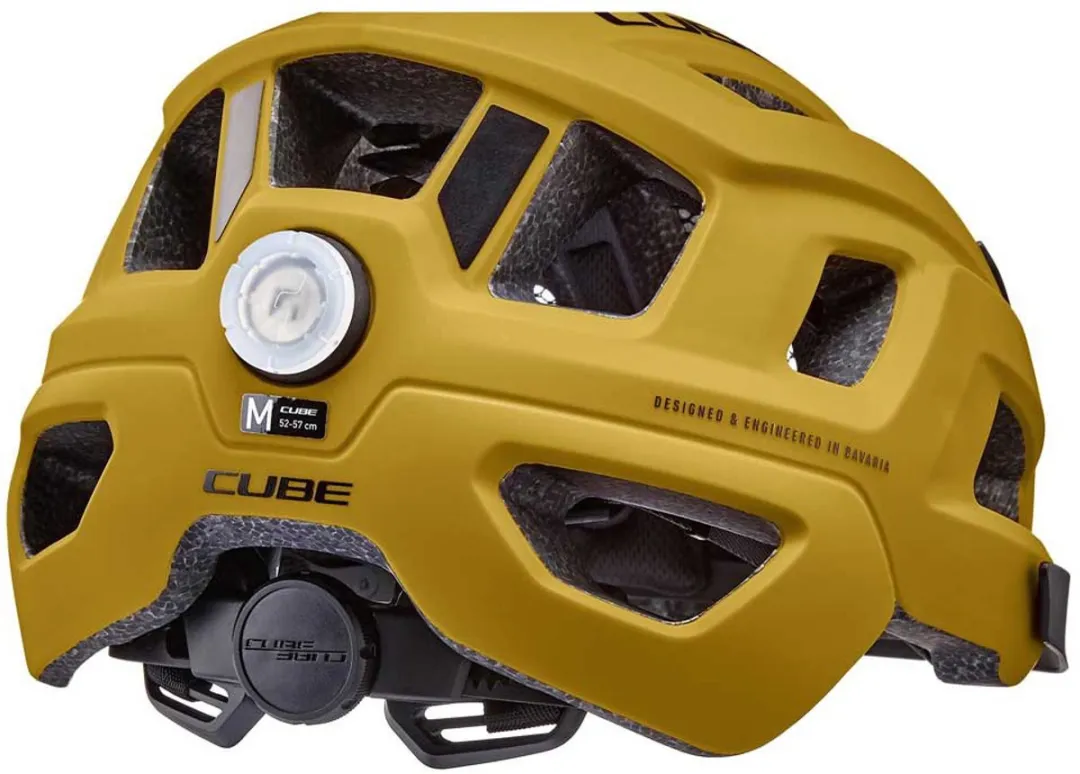 Cube Cinity Fietshelm - 49-55cm - Okergeel