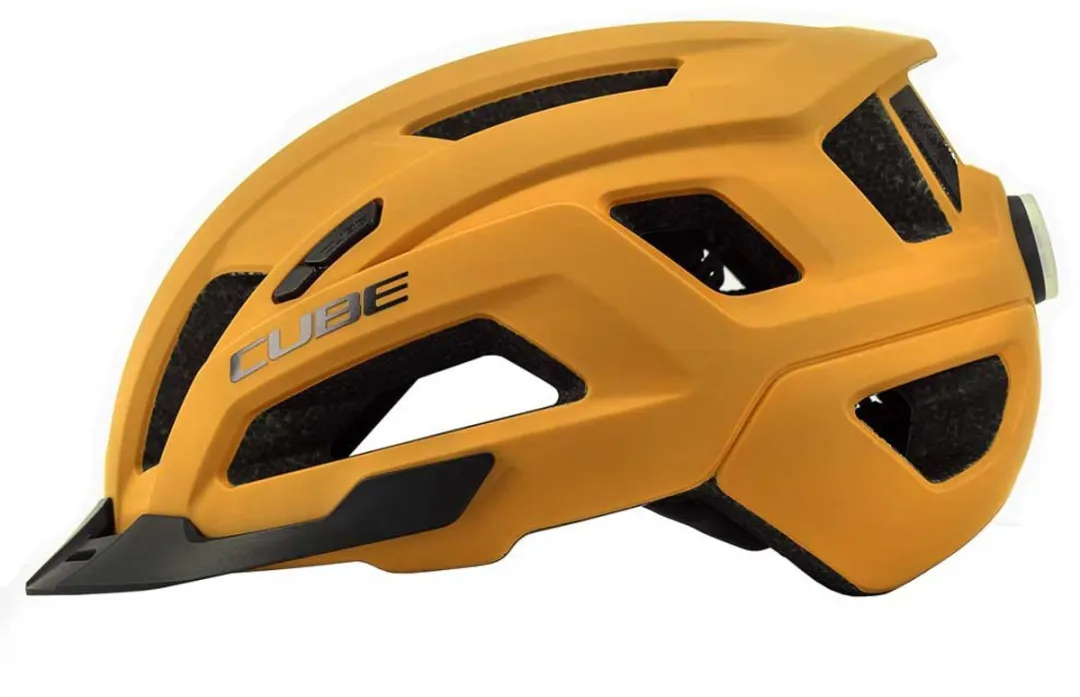 Cube Cinity Fietshelm - 49-55cm - Okergeel