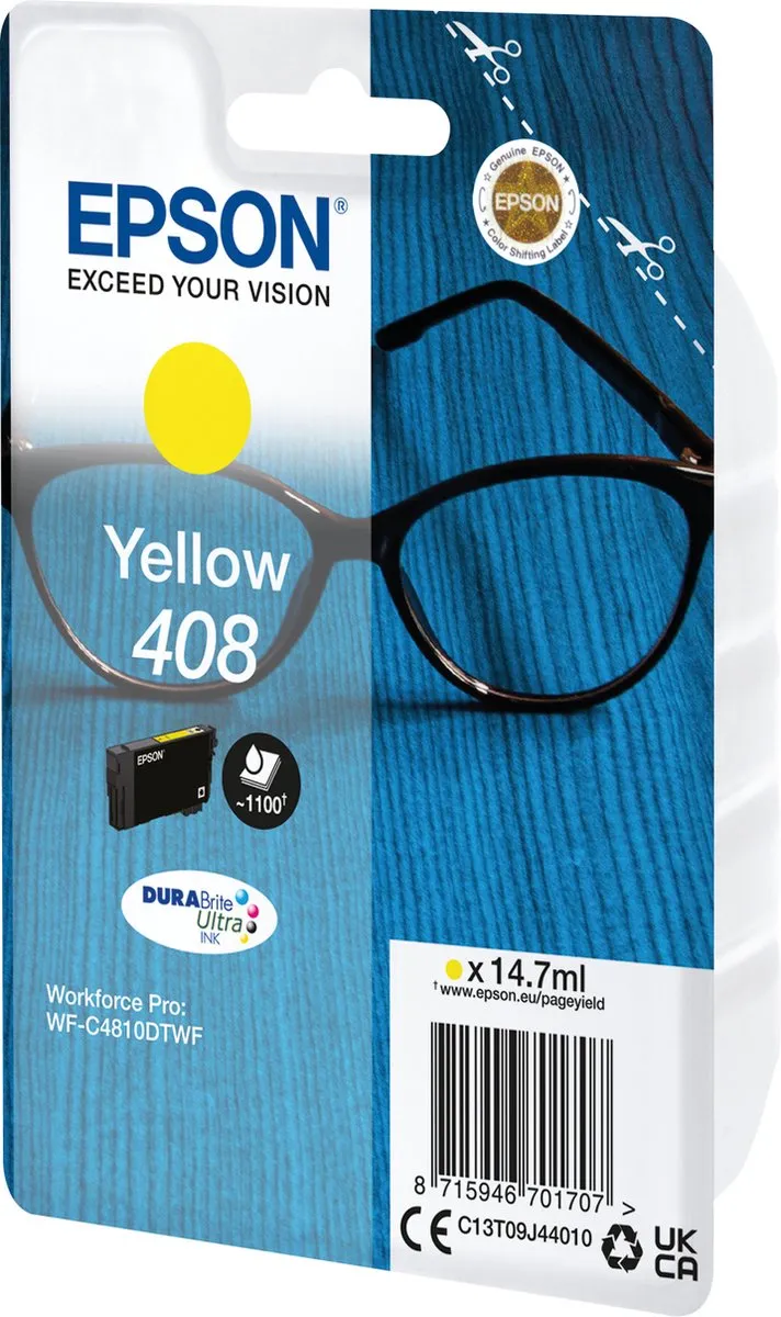 Epson C13T09J44010 Compatibele Inktcartridge - Geel