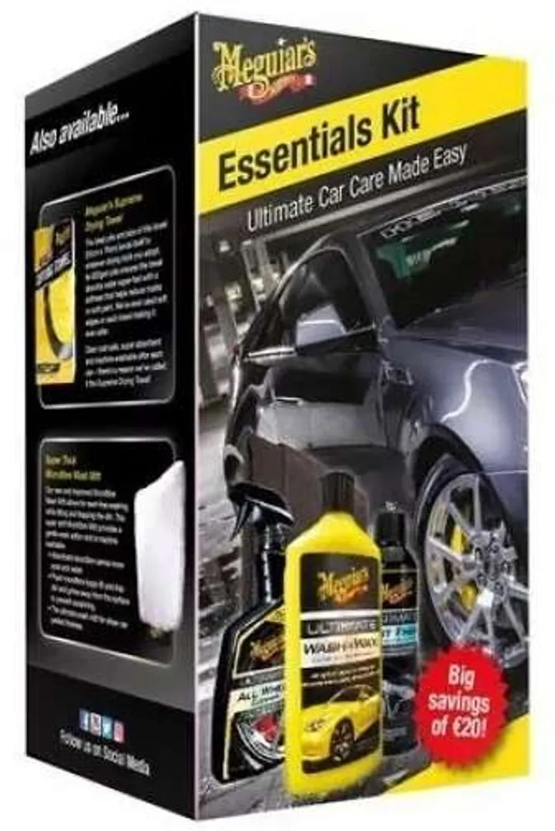 Meguiars Essentials Kit G17716 G180124 G18309