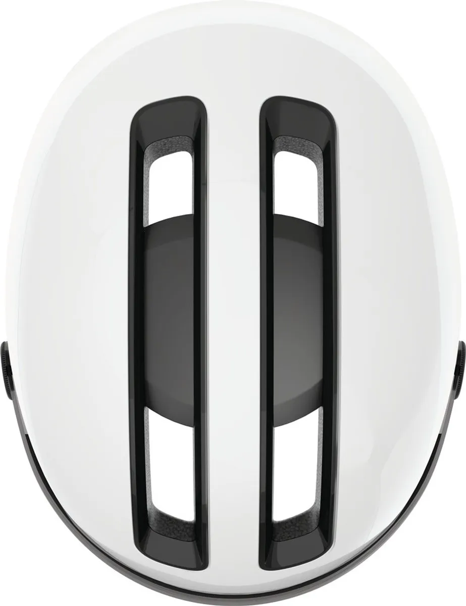 ABUS Hud-Y Ace Fietshelm - Shiny White S