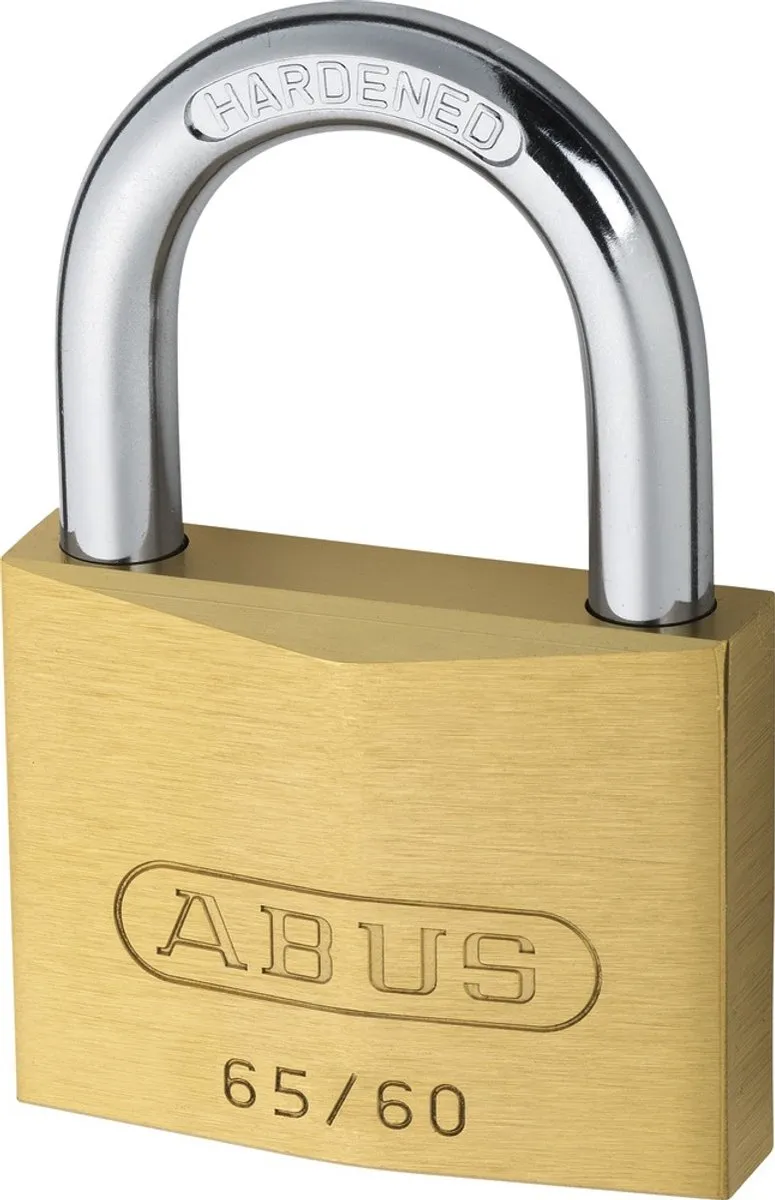 ABUS 65/60 Hangslot - 60x91x19mm - Goud - afbeelding 6 van 6