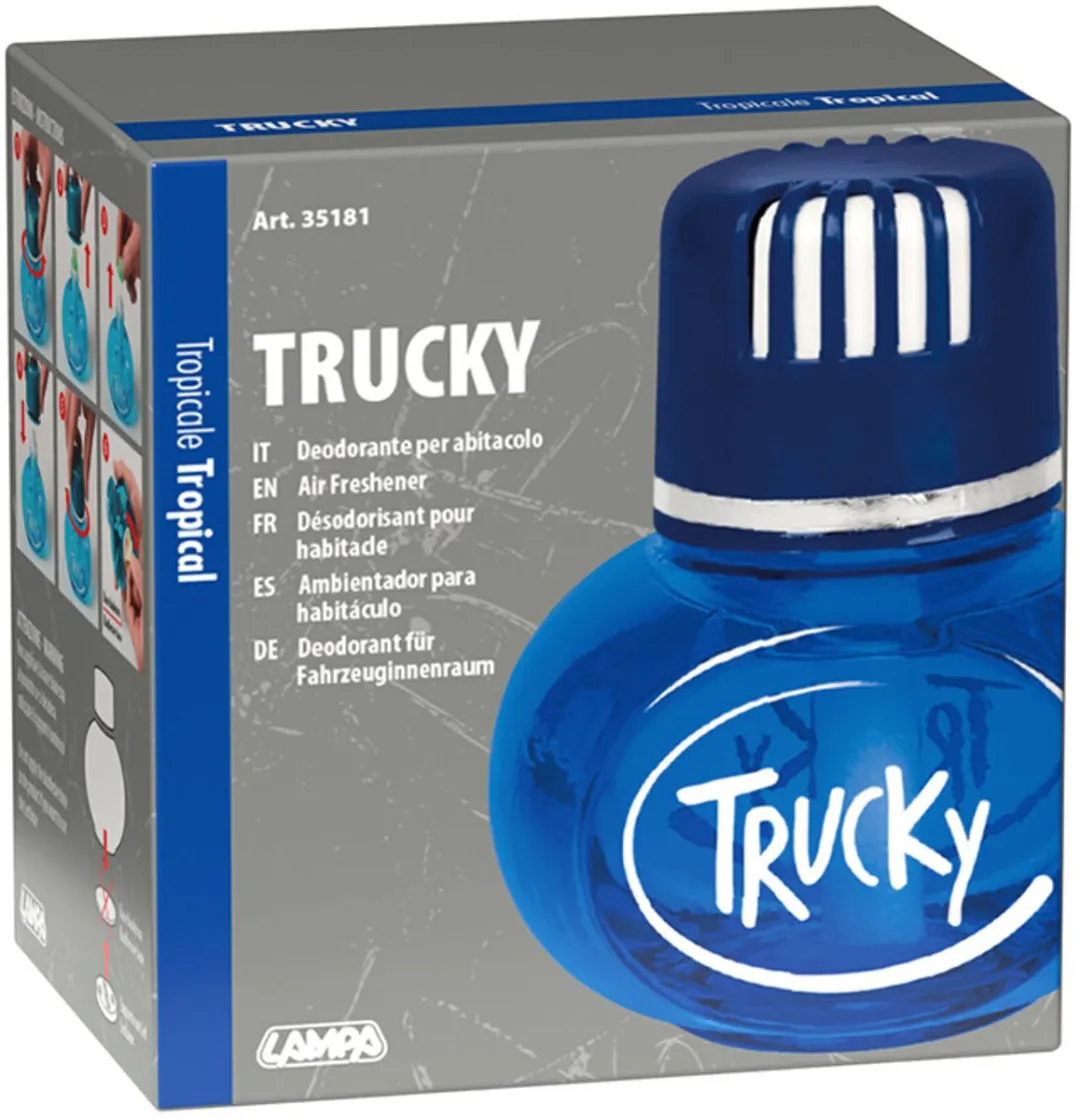 Lampa Trucky Luchtverfrisser 150ml - Tropisch - Blauw