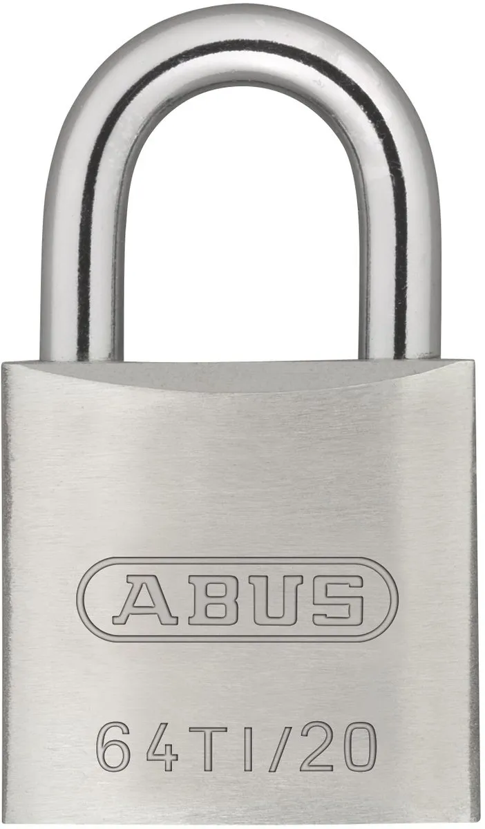 ABUS Titalium 64TI20 Hangslot 35x20x10mm - Zilver