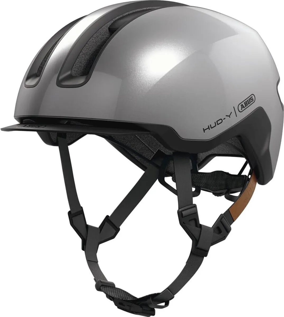 ABUS Helm Hud-Y Gleam - Zilver M