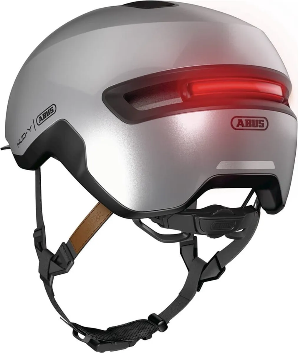 ABUS Helm Hud-Y Gleam - Zilver M