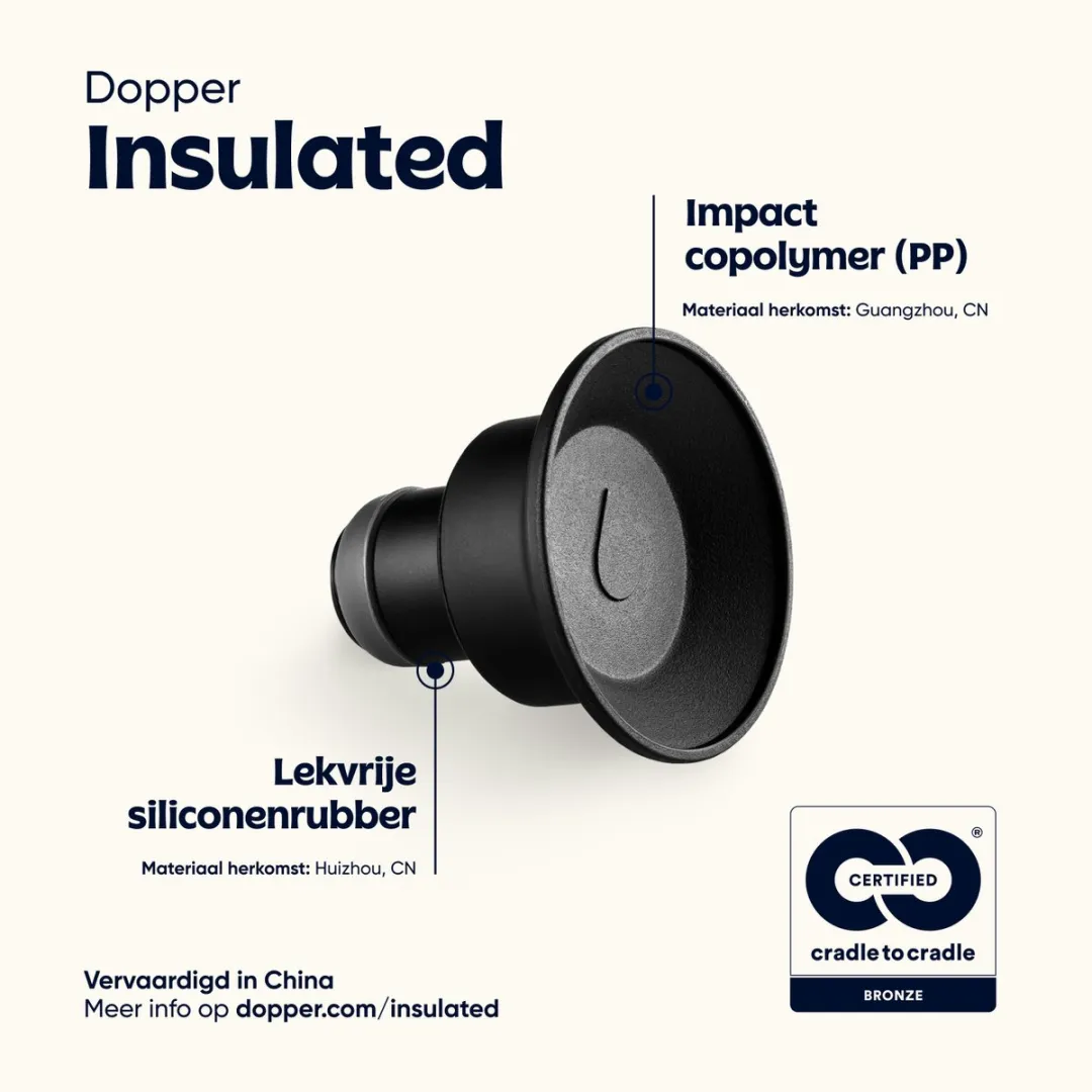 Dopper Insulated Blazing Black - 350ml