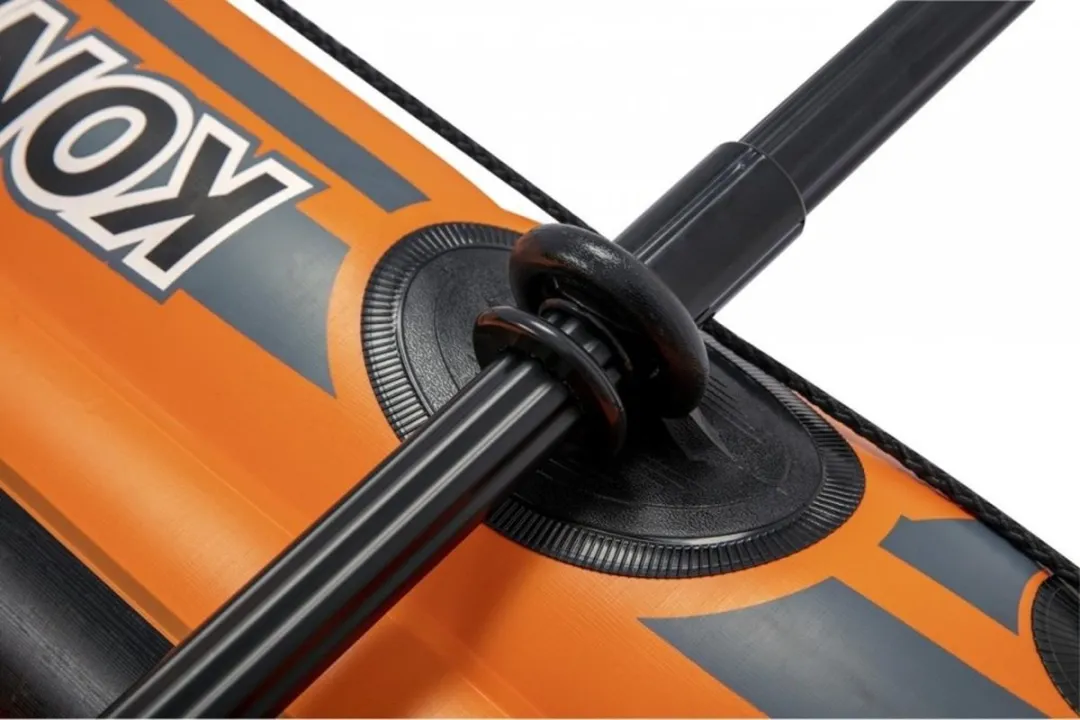 Bestway Kondor 1000 Opblaasboot 1 Persoon - 155x93cm - Oranje/Grijs
