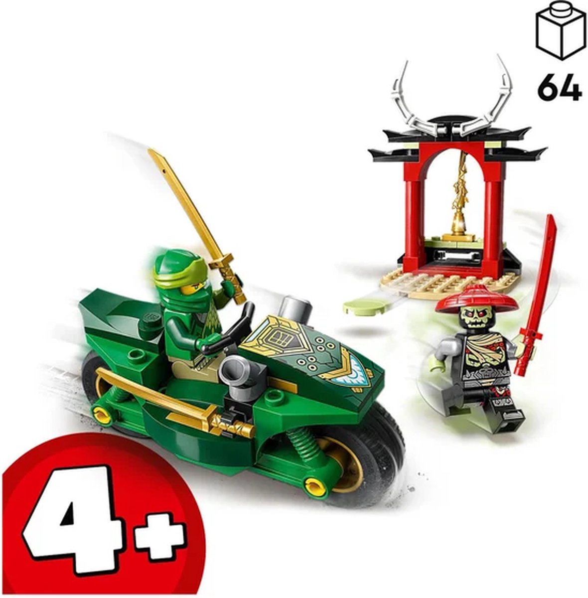 LEGO NINJAGO Lloyds Ninja motor 4+ Set met Speelgoed - 71788