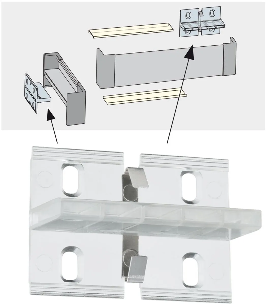Paulmann LED Strip Profiel Duo 1m Alu
