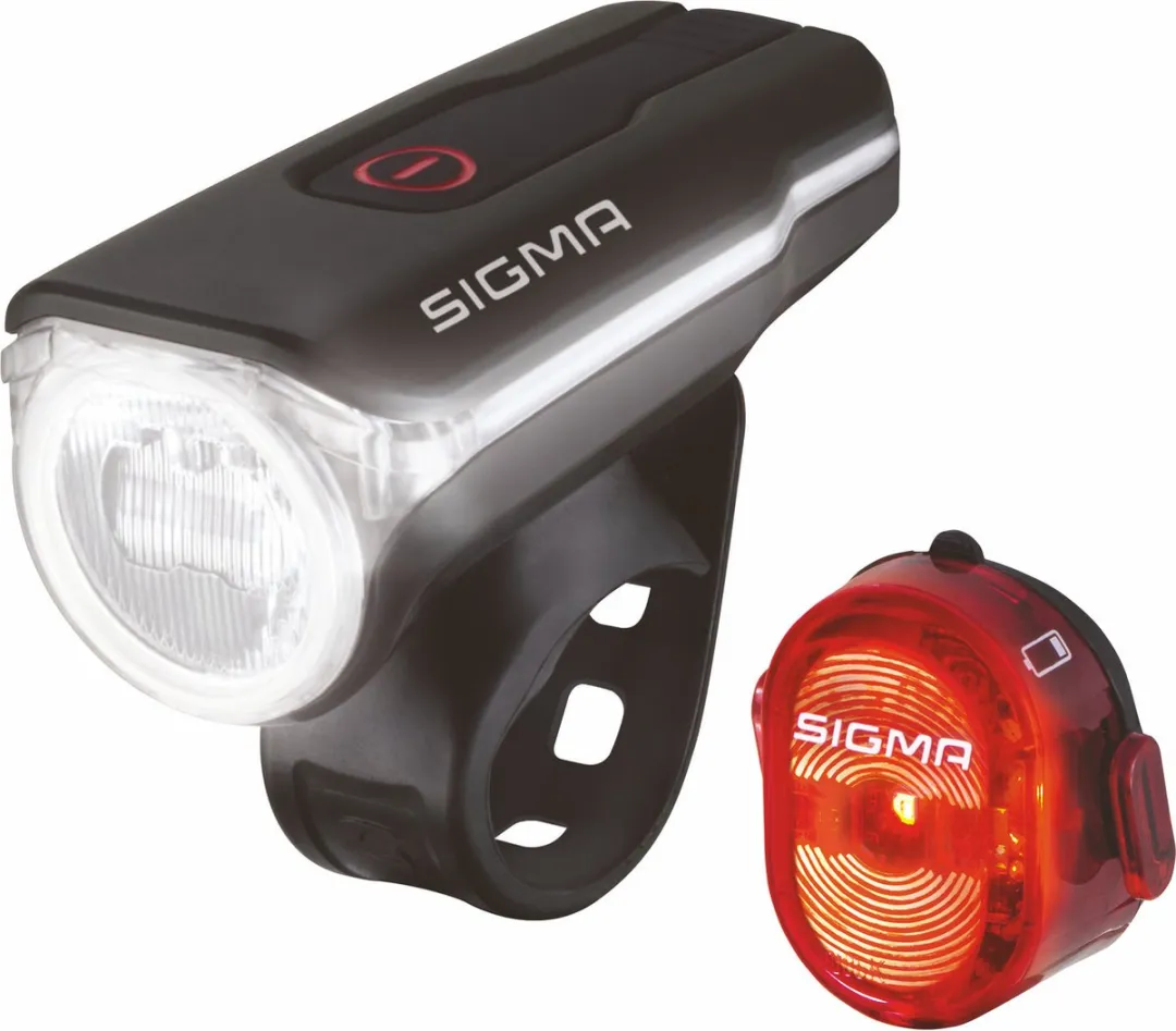 Sigma Aura 60 USB Nugget II Fietsverlichting - 60 Lux - Zwart