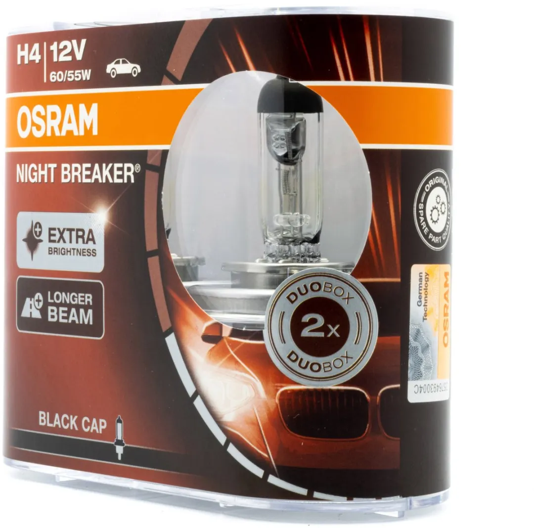 Osram H4 Night Breaker Extra Intense Halogeen - 2 Stuks