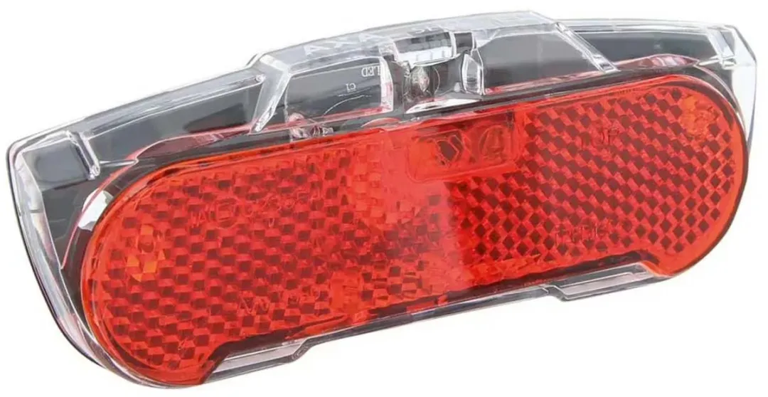 AXA Slim Steady Achterlicht Dynamo - 600m Zichtbaarheid - Rood