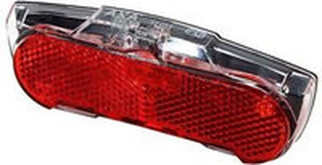 AXA Slim Steady Achterlicht Dynamo - 600m Zichtbaarheid - Rood
