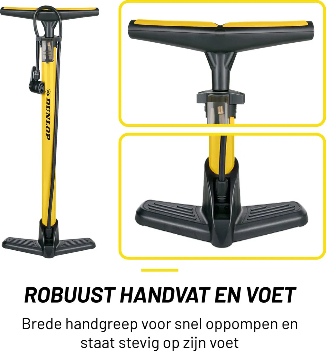 Dunlop Fietspomp - 778g - Zwart