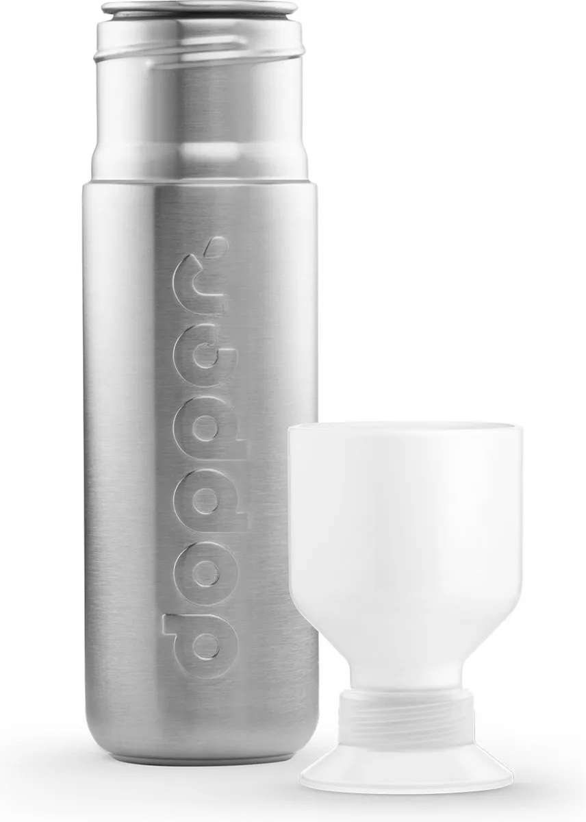 Dopper Steel Drinkfles 490ml - RVS - Vaatwasserbestendig