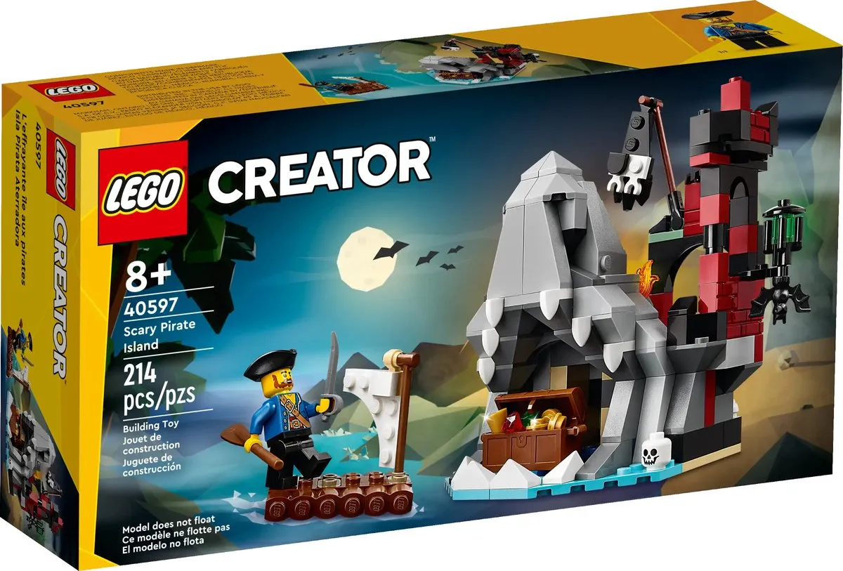 LEGO Creator 40597 Griezelig Pirateneiland - 214 Stukken