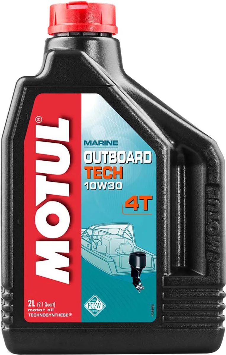 Motul Buitenboordmotor Tech 4T 10W30 Motorolie 5L