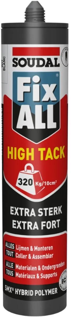 Soudal Fix All High Tack Komo - Zwart