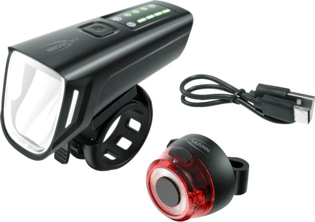 Ansmann 1600-0467 Fietsverlichting Set