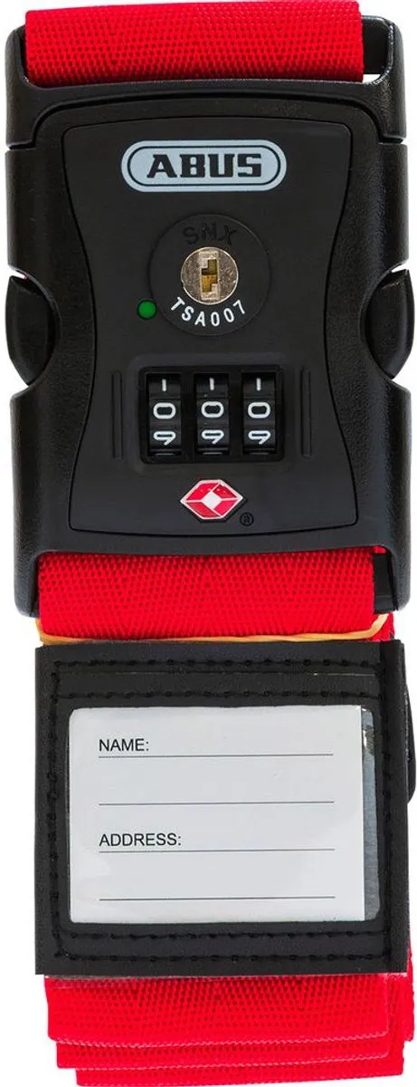 ABUS Kofferband met TSA-slot 192cm