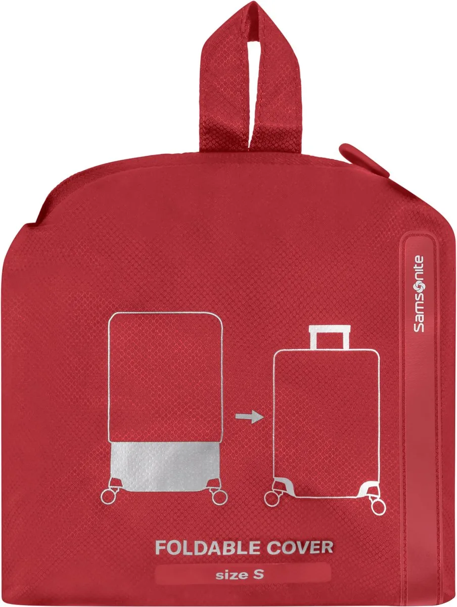 Samsonite Kofferhoes Small - Handbagage - Rood