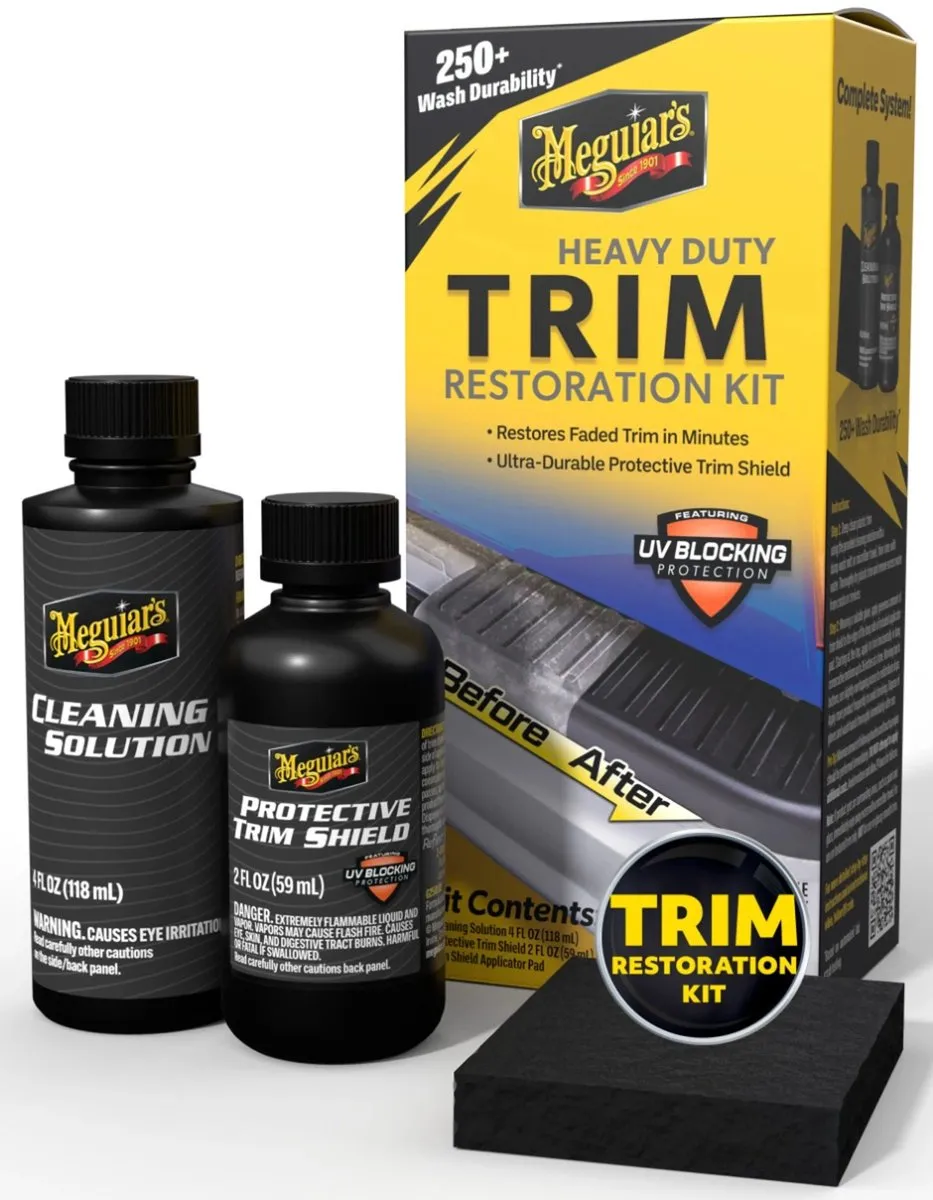 Meguiars Heavy Duty Trim Restoration Kit