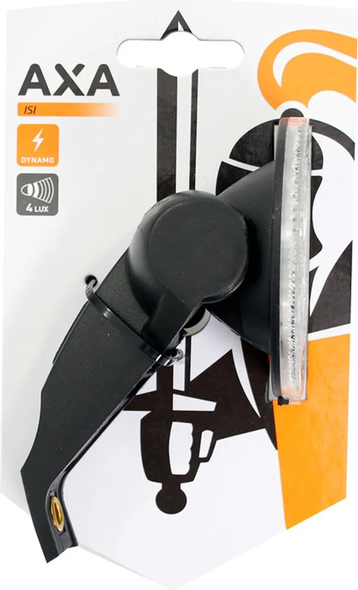 Axa Koplamp ISI DC Halogeen Dynamo - 4 Lux - Zwart