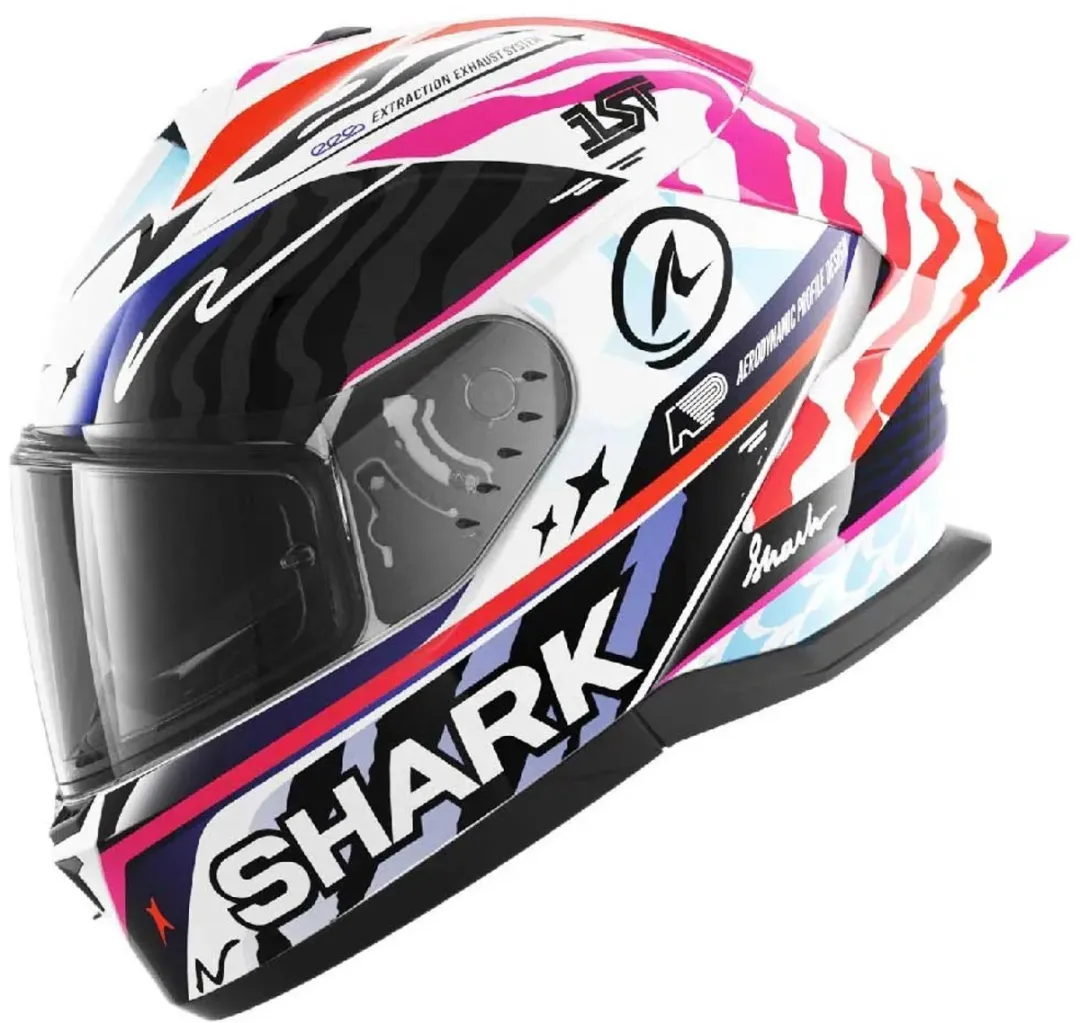 Shark Skwal Cup Speed Fancy Helm - S - Wit/Zwart